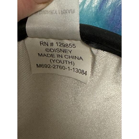 Disney Parks Monsters Inc. Sully Pixar Mickey Mouse Ears Fuzzy Youth Hat Cap - Picture 7 of 7